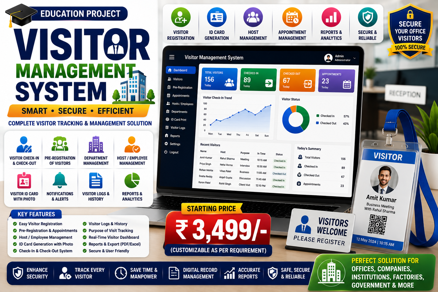 🧑‍💼 Visitor Management System