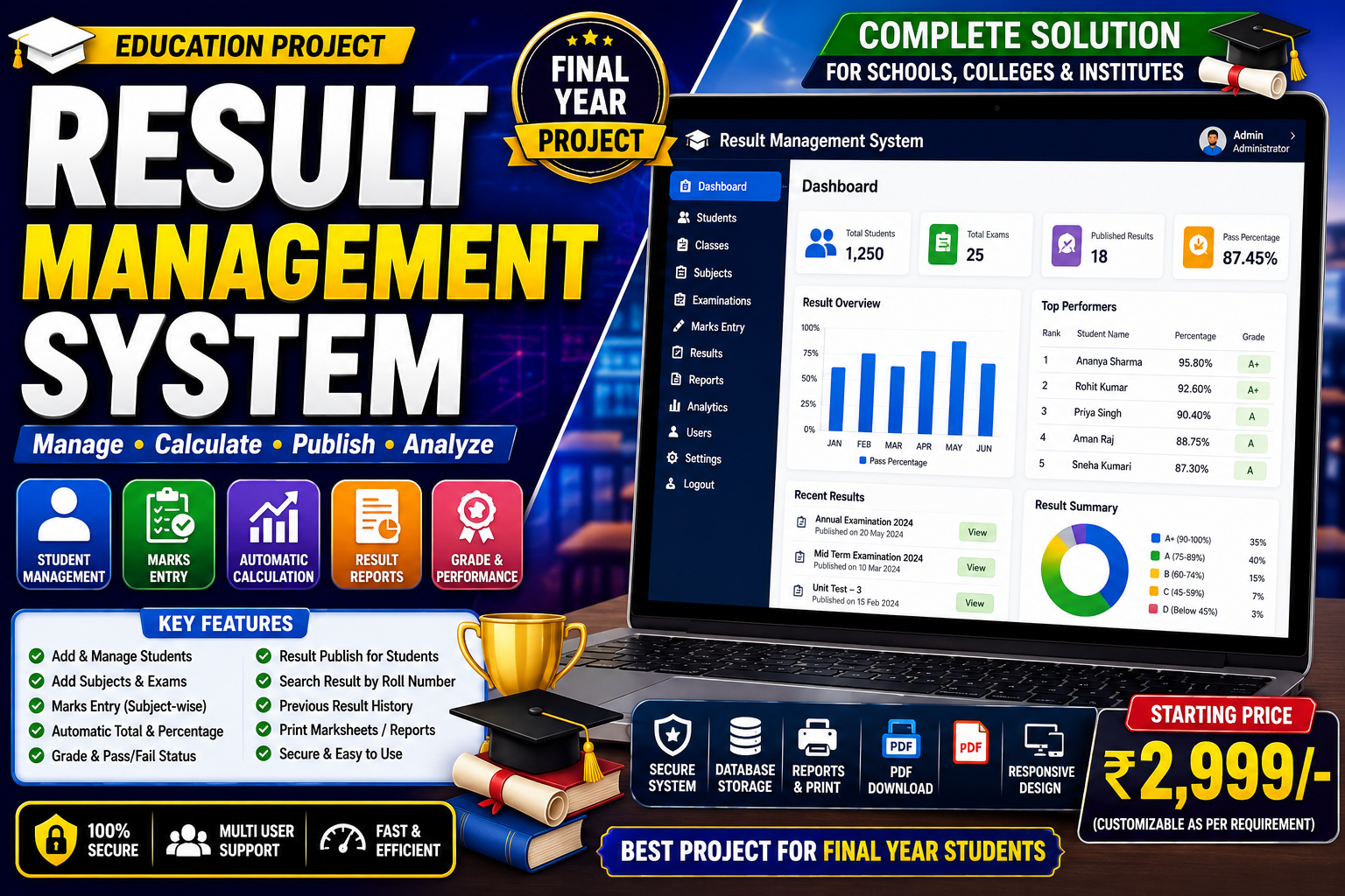 🎓 Result Management System