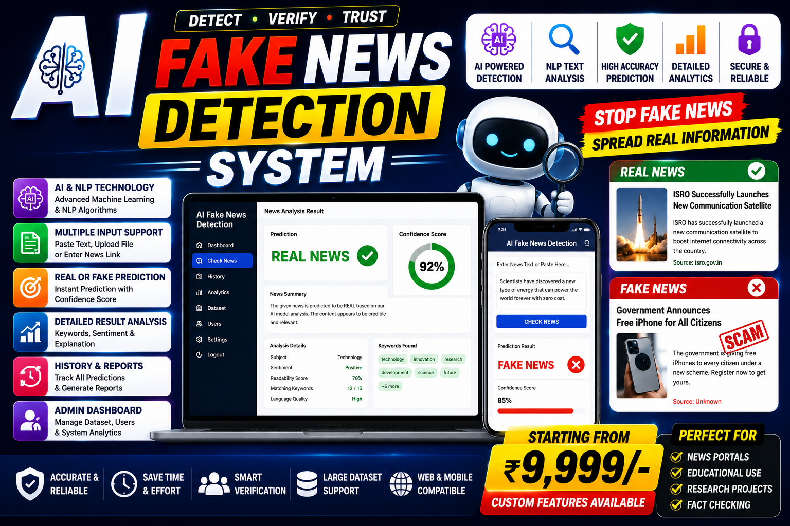 AI Fake News Detection System