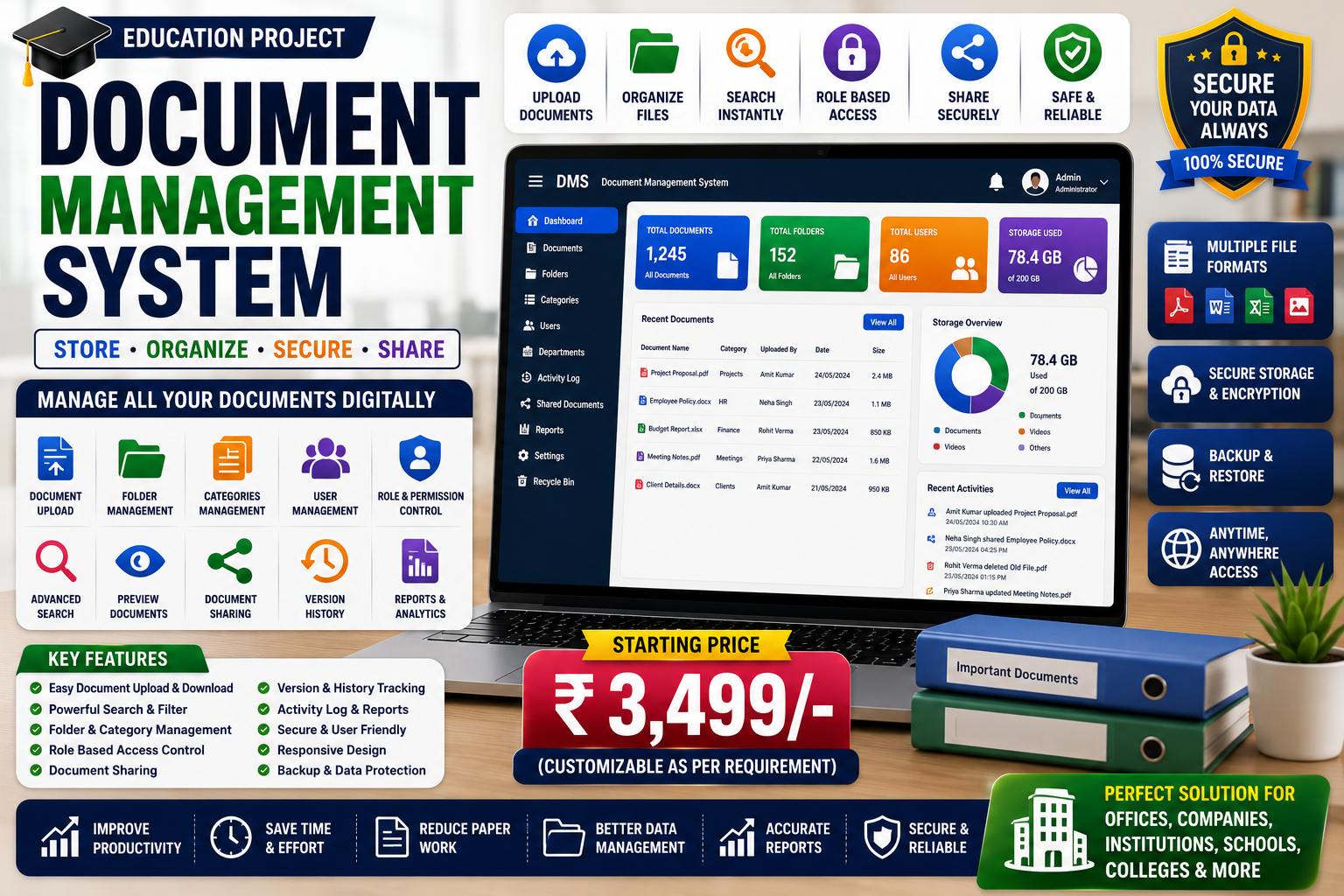 📁 Document Management System