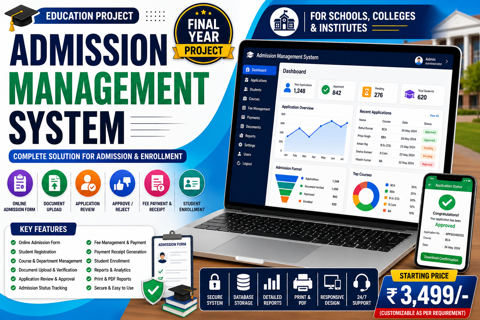 🎓 Admission Management System