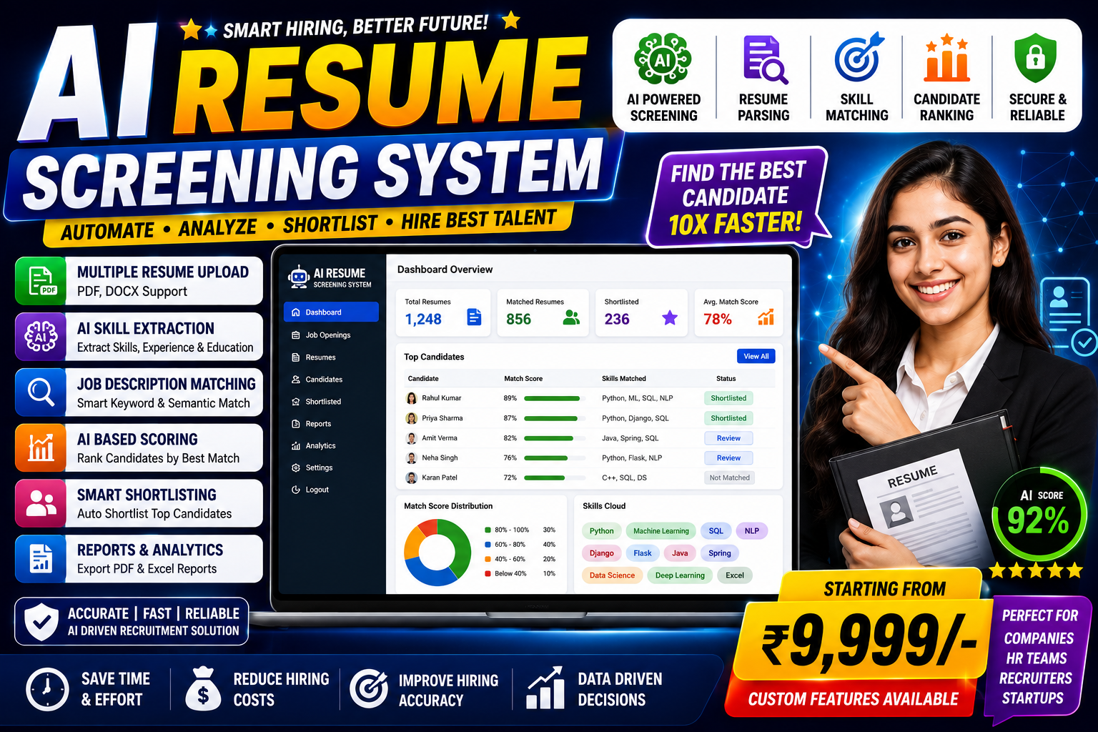 AI Resume Screening System