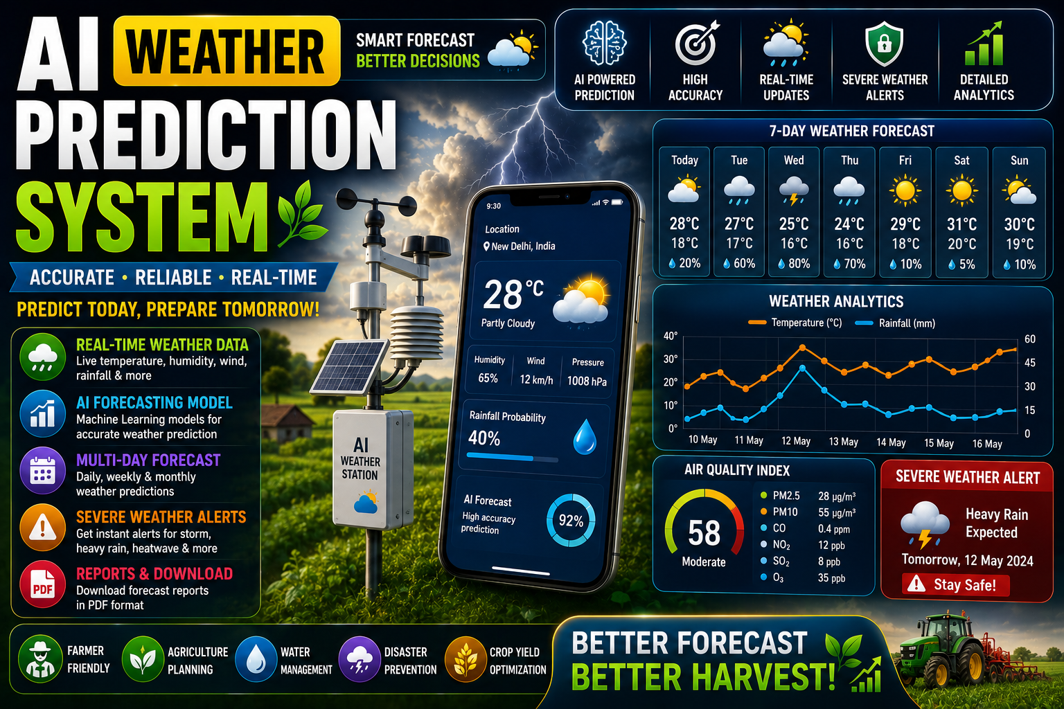 🌦️ AI Weather Prediction System
