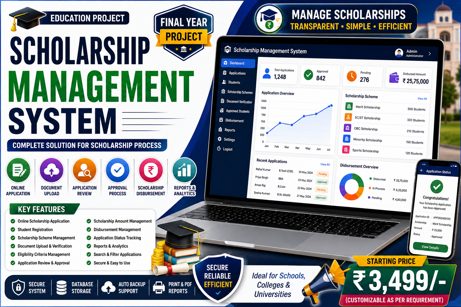 🎓 Scholarship Management System
